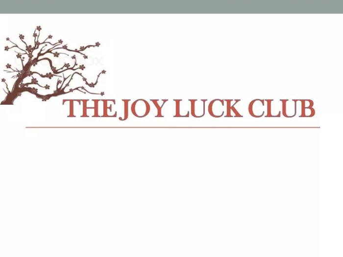 Magpies the joy luck club