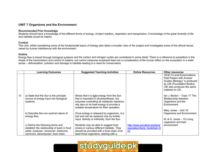 The living environment textbook pdf answer key